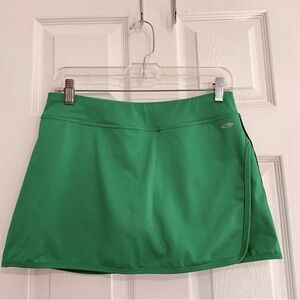 Champion Women's Green Athletic Skort Size S Stretch Tennis Golf